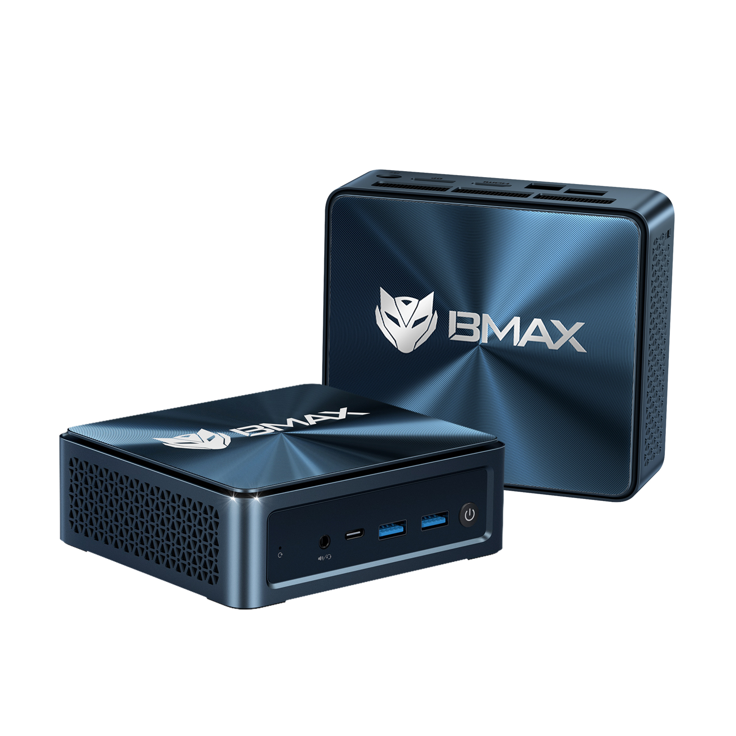 炫酷有型，激爽无限！BMAX星空蓝色系迷你PC，承包你闲暇时光的万般乐趣！